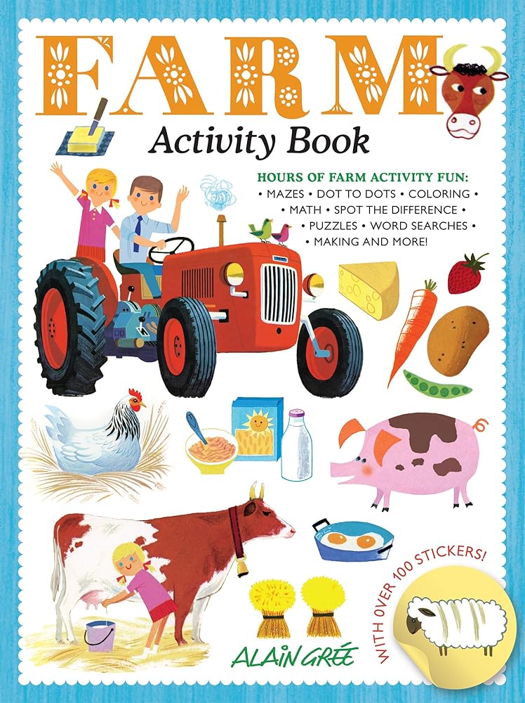 Farm Activity Book (Alain Gr??e Activity Book)