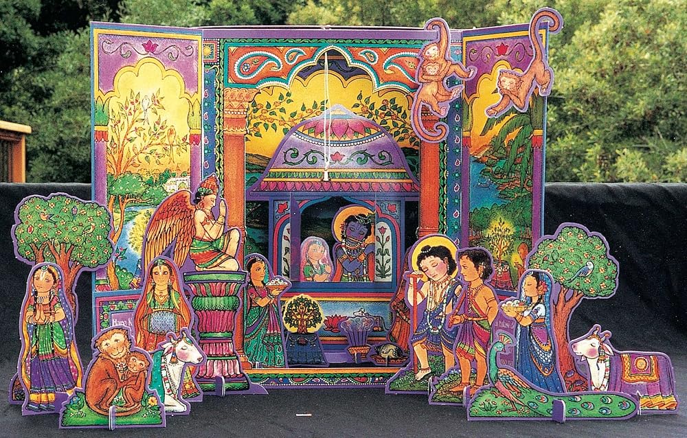 Vrindavan Activity Set: Fold-Out Temple and Altar