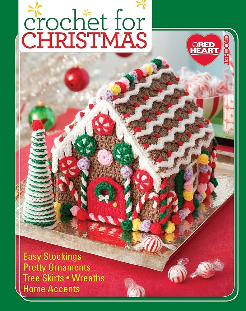 Crochet For Christmas-From Holiday Cushions, Stockings, and a Snowflake Afghan, this Best-Selling Booklet has it All!