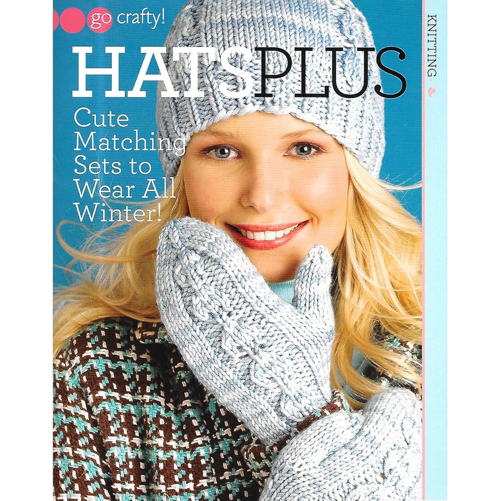 Hats Plus-Cute Knit Matching Sets to Wear all Winter!