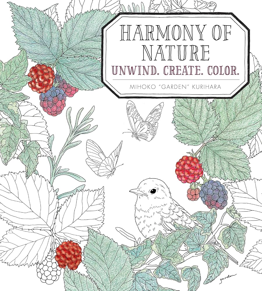 Harmony of Nature: Unwind. Create. Color.