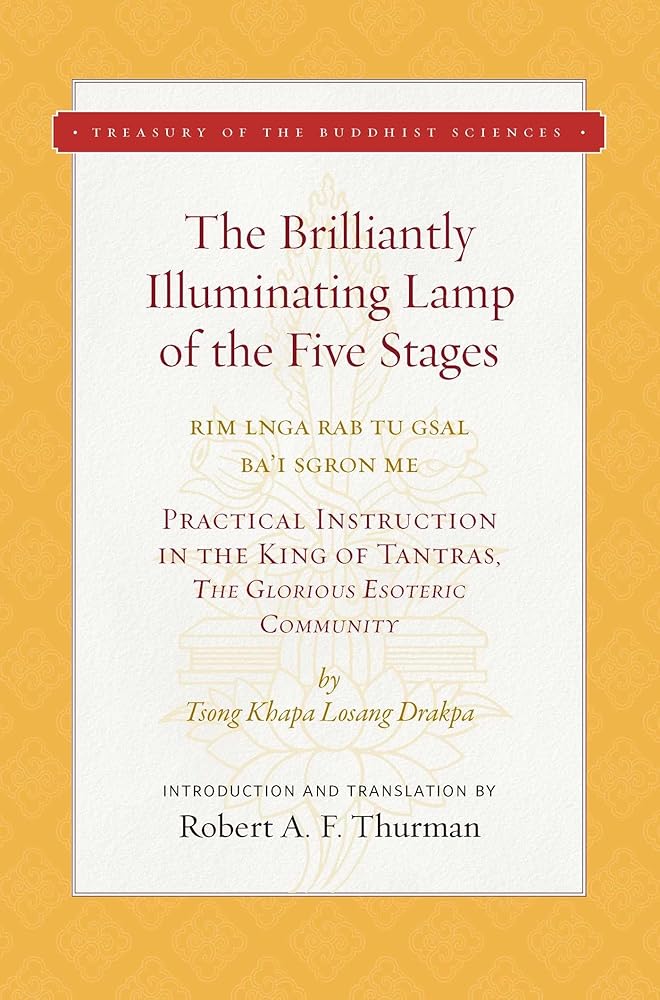 The Brilliantly Illuminating Lamp of the Five Stages (Treasury of the Buddhist Sciences)