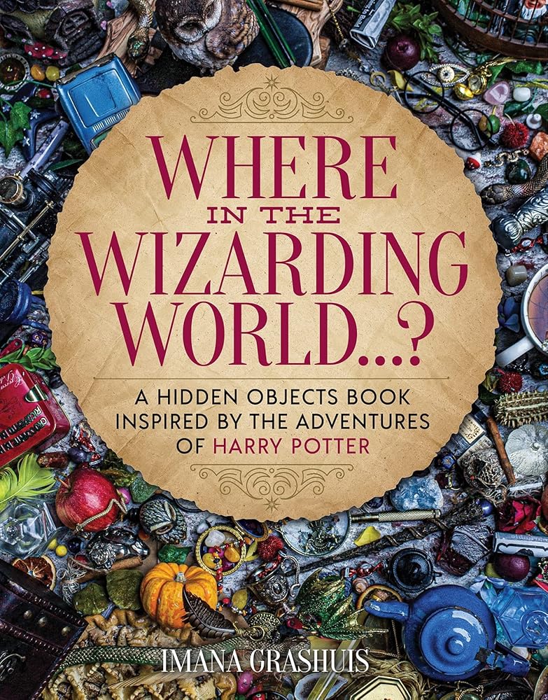 Where in the Wizarding World...?: A hidden objects picture book inspired by the adventures of Harry Potter