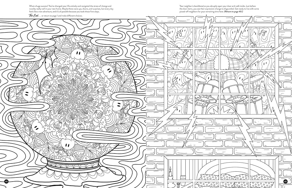 Fucking Go For It: A Not-So-Mindful Coloring Adventures Book (Gaming)