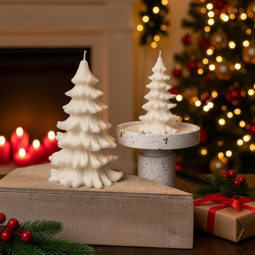 Christmas Tree Cedar Candles | Handcrafted in USA