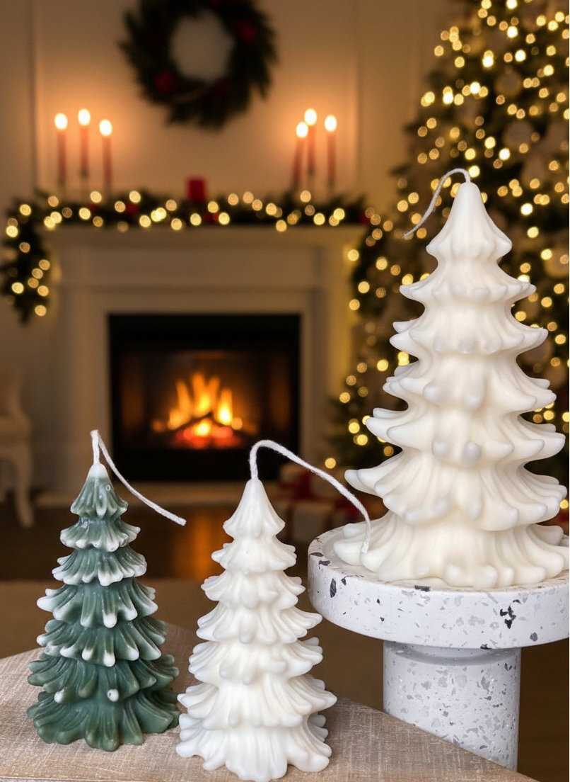 Christmas Tree Cedar Candles | Handcrafted in USA