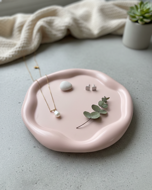 Jesmonite Jewelry Tray
