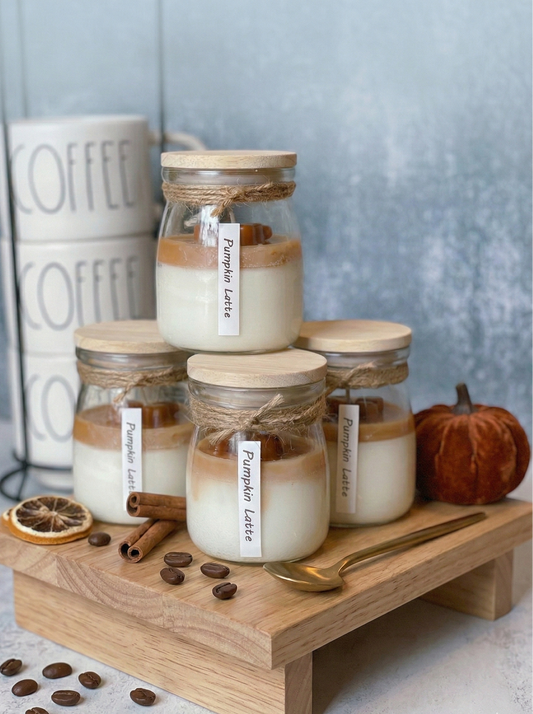 Coffee Candle in Glass Jar