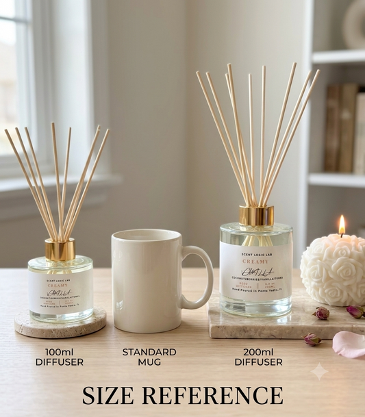 Creamy Vanilla Reed Diffuser – 100ml & 200ml