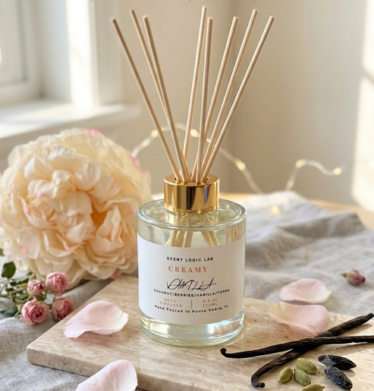 Creamy Vanilla Reed Diffuser – 100ml & 200ml