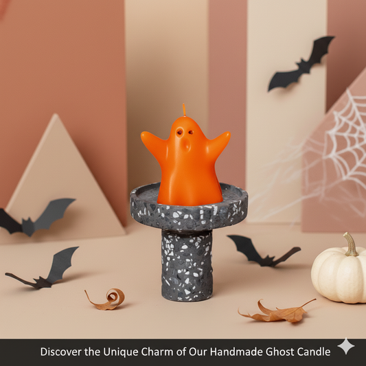 Ghost Candle |  Halloween Decor