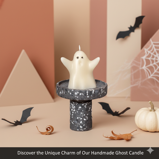 Ghost Candle |  Halloween Decor