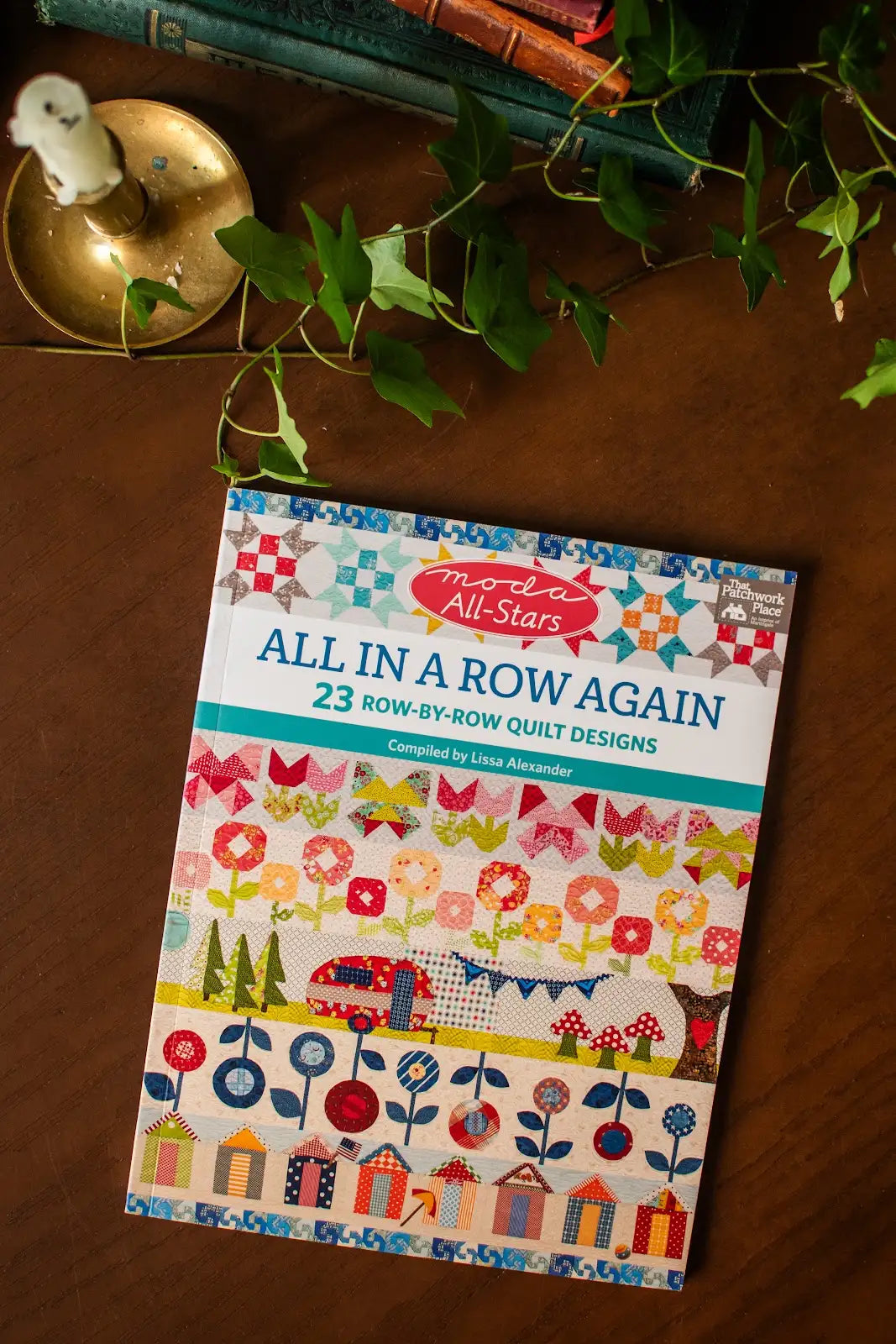 Moda All-Stars - All in a Row Again: 23 Row-by-Row Quilt Designs