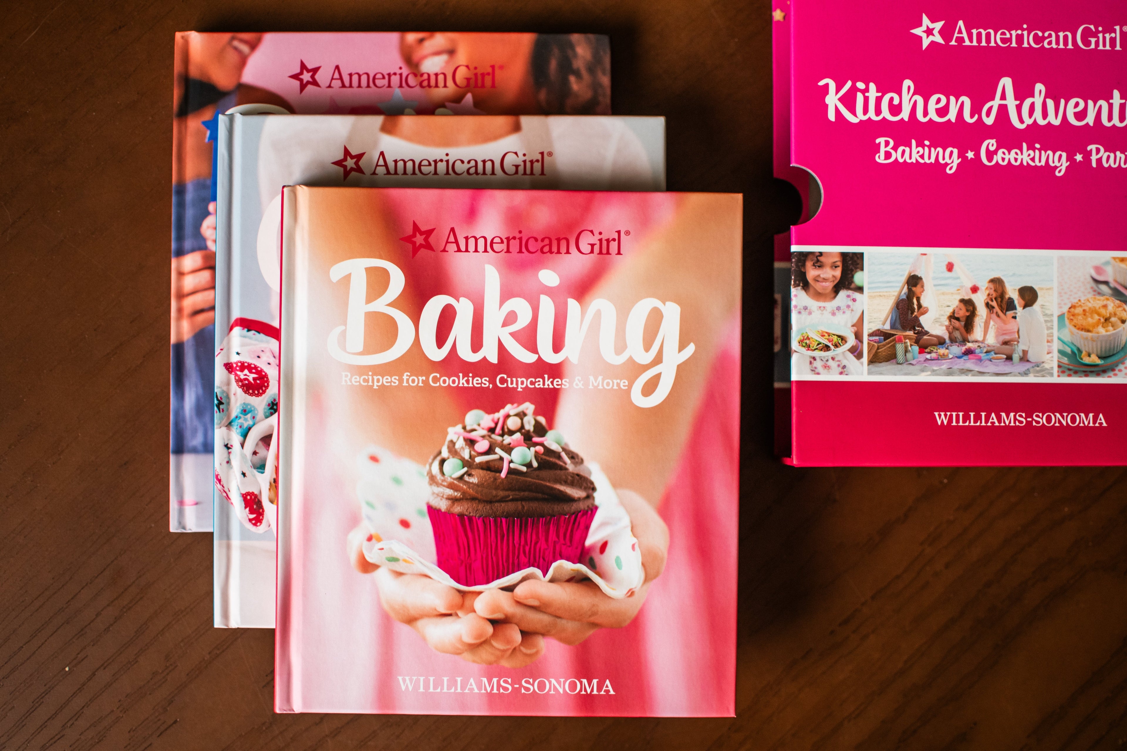 American Girl 3 Hardcover Book Box Set (Baking, Cooking, Party)