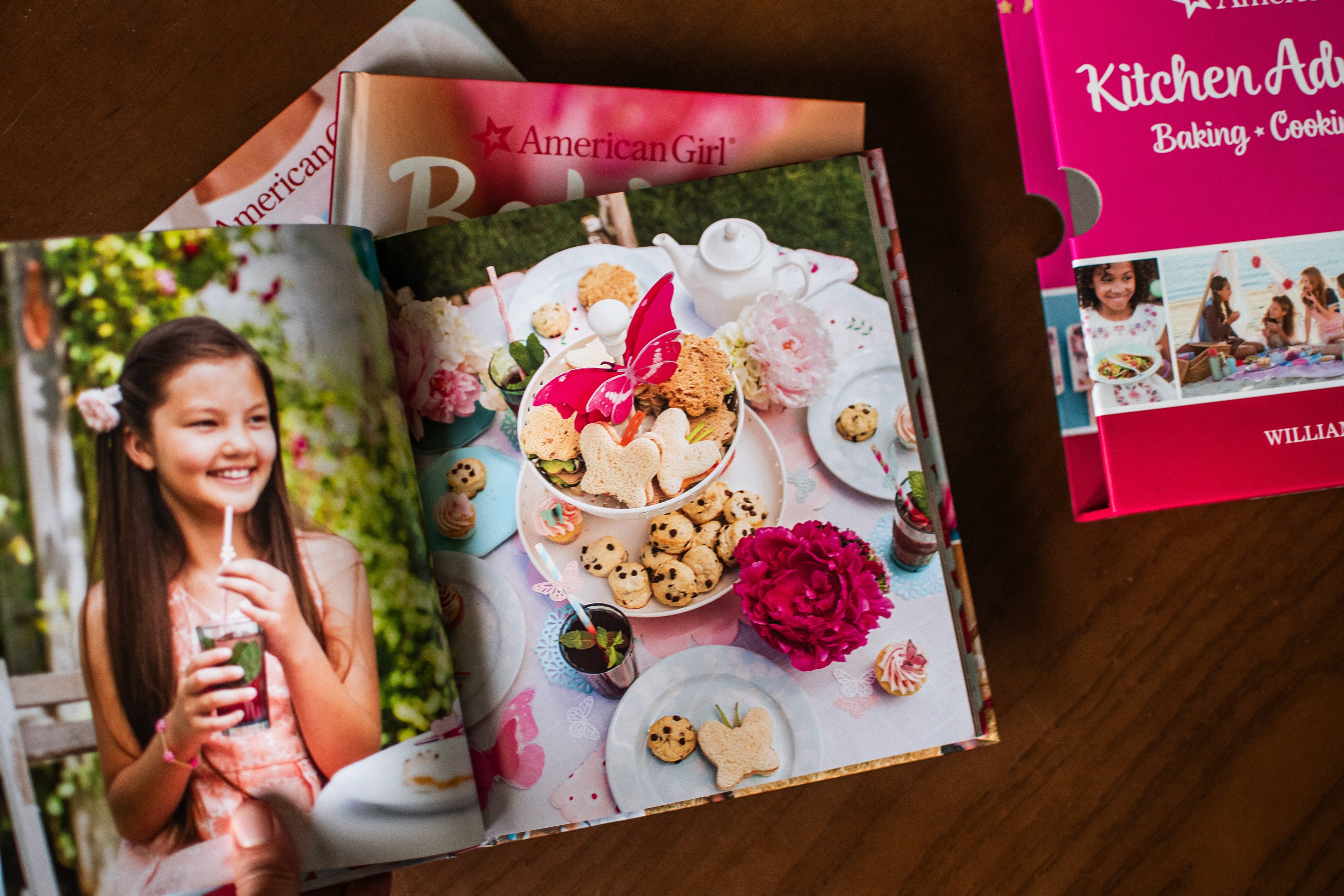 American Girl 3 Hardcover Book Box Set (Baking, Cooking, Party)