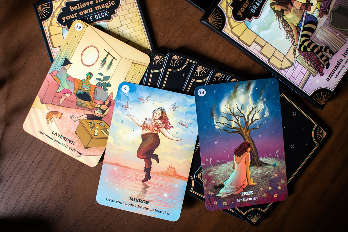 Believe in Your Own Magic: A 45-Card Oracle Deck and Guidebook