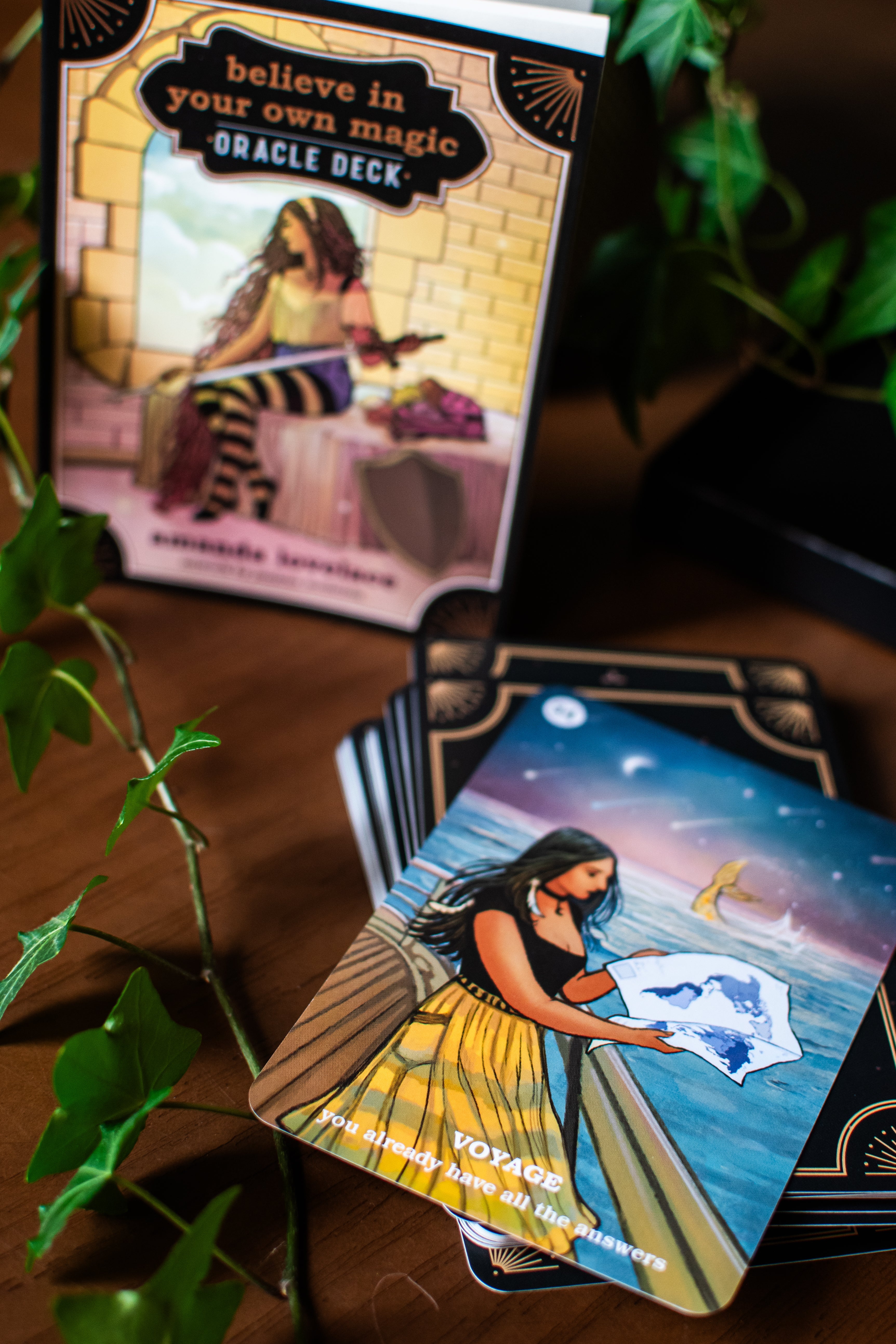 Believe in Your Own Magic: A 45-Card Oracle Deck and Guidebook