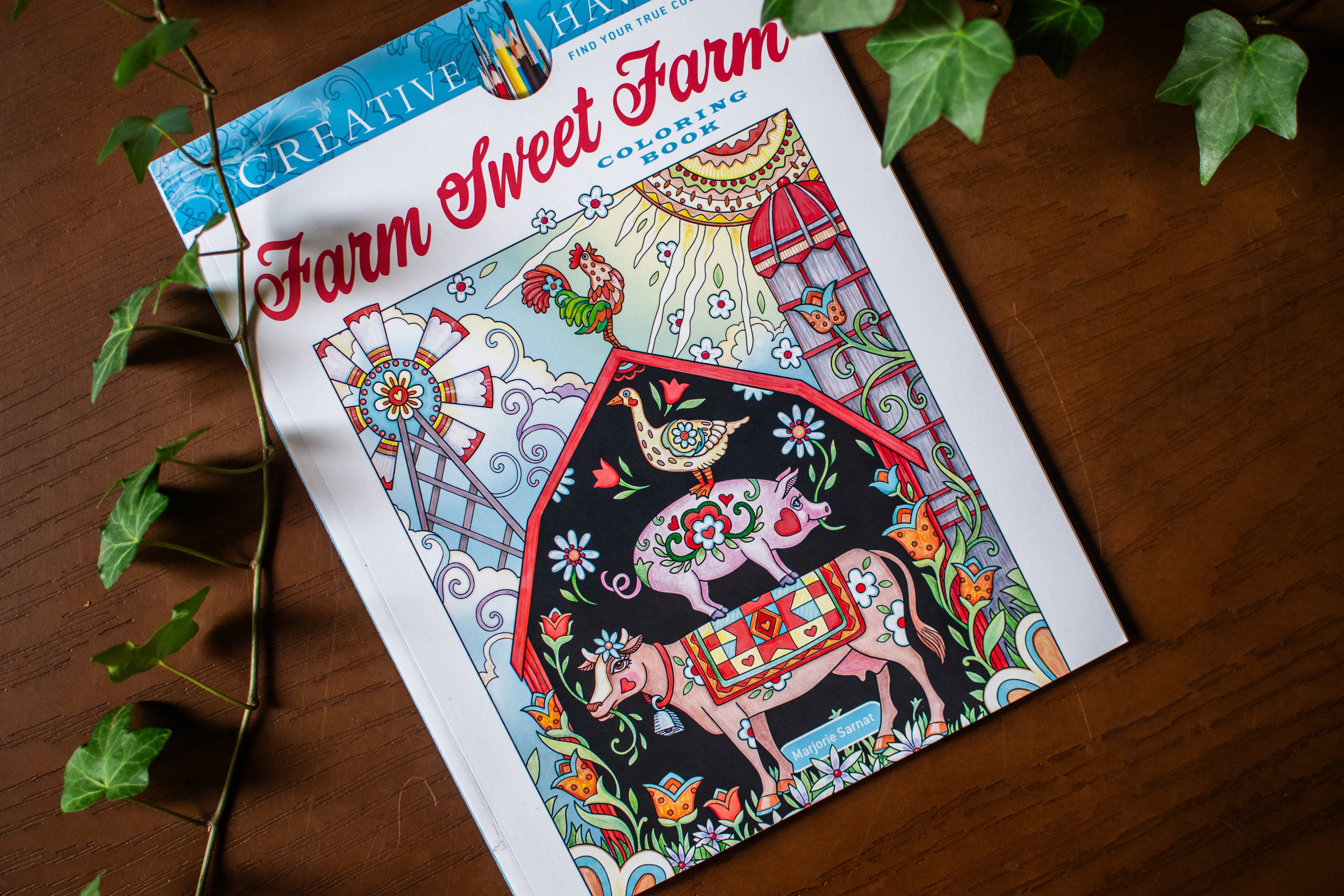 Farm Sweet Farm Coloring Book