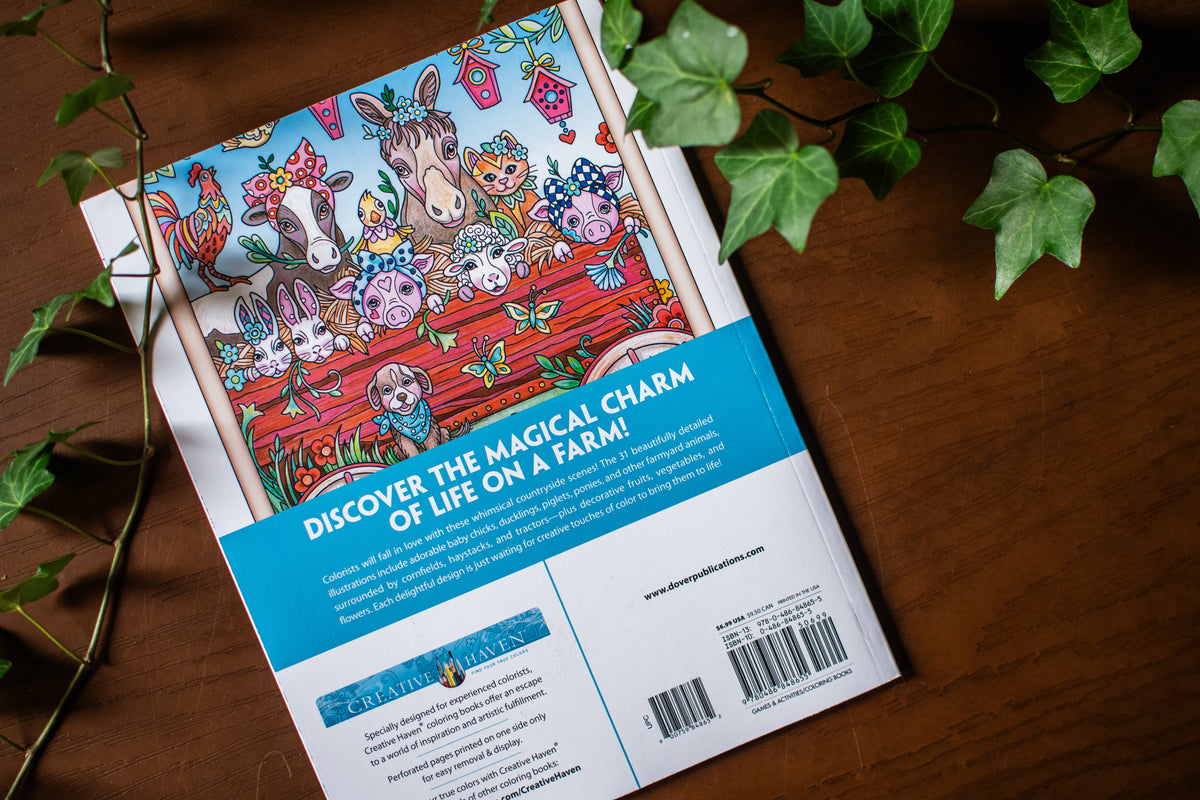 Farm Sweet Farm Coloring Book