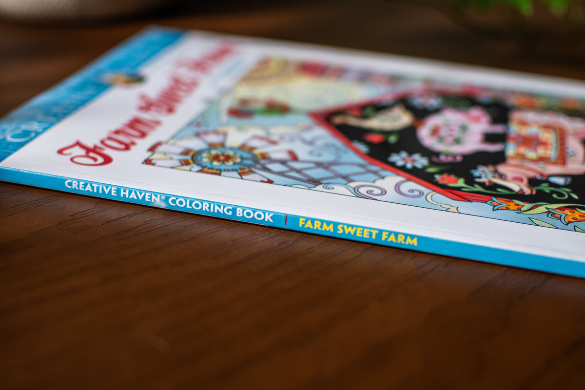 Farm Sweet Farm Coloring Book