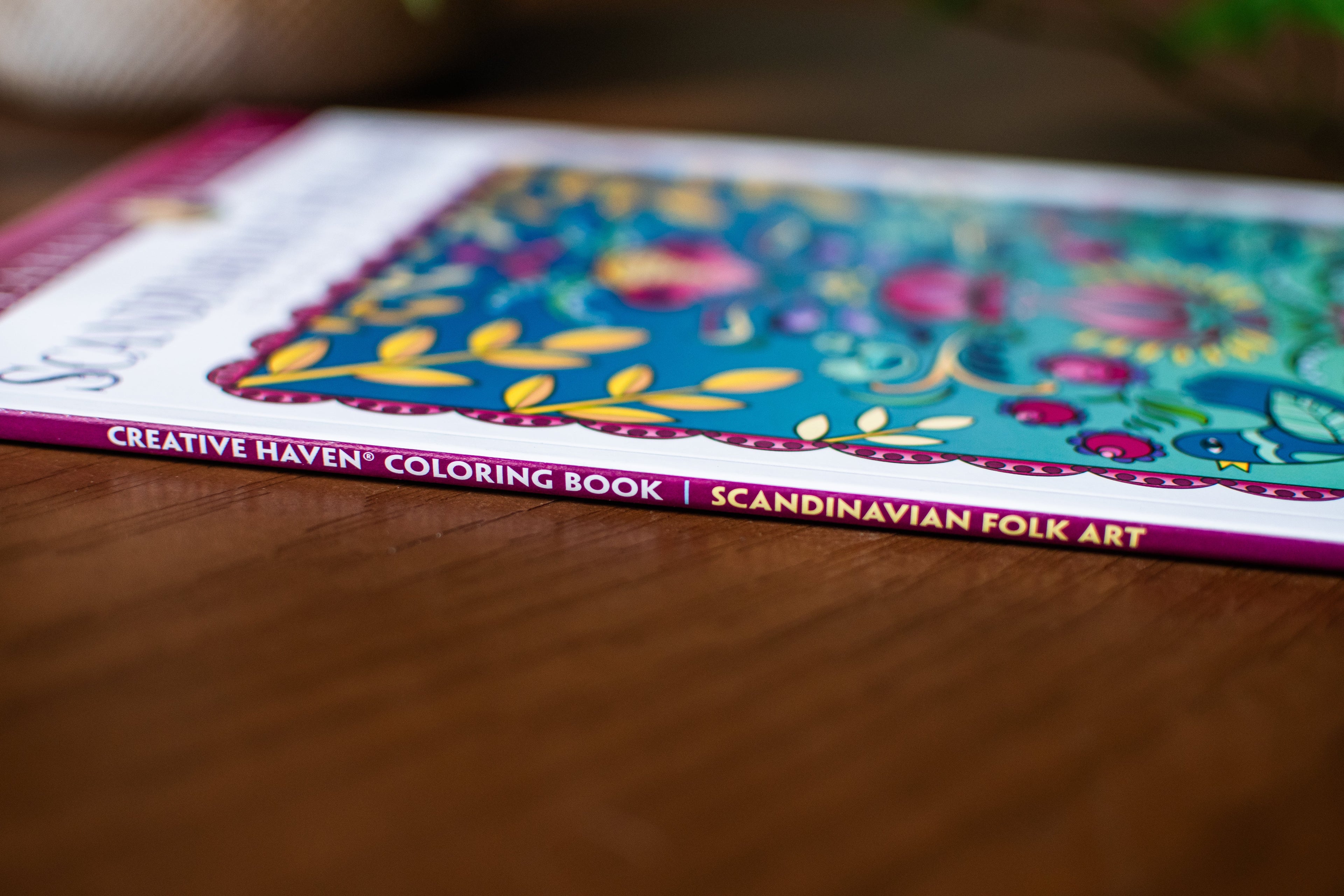 Creative Haven Scandinavian Folk Art Coloring Book (Adult Coloring Books: World & Travel)