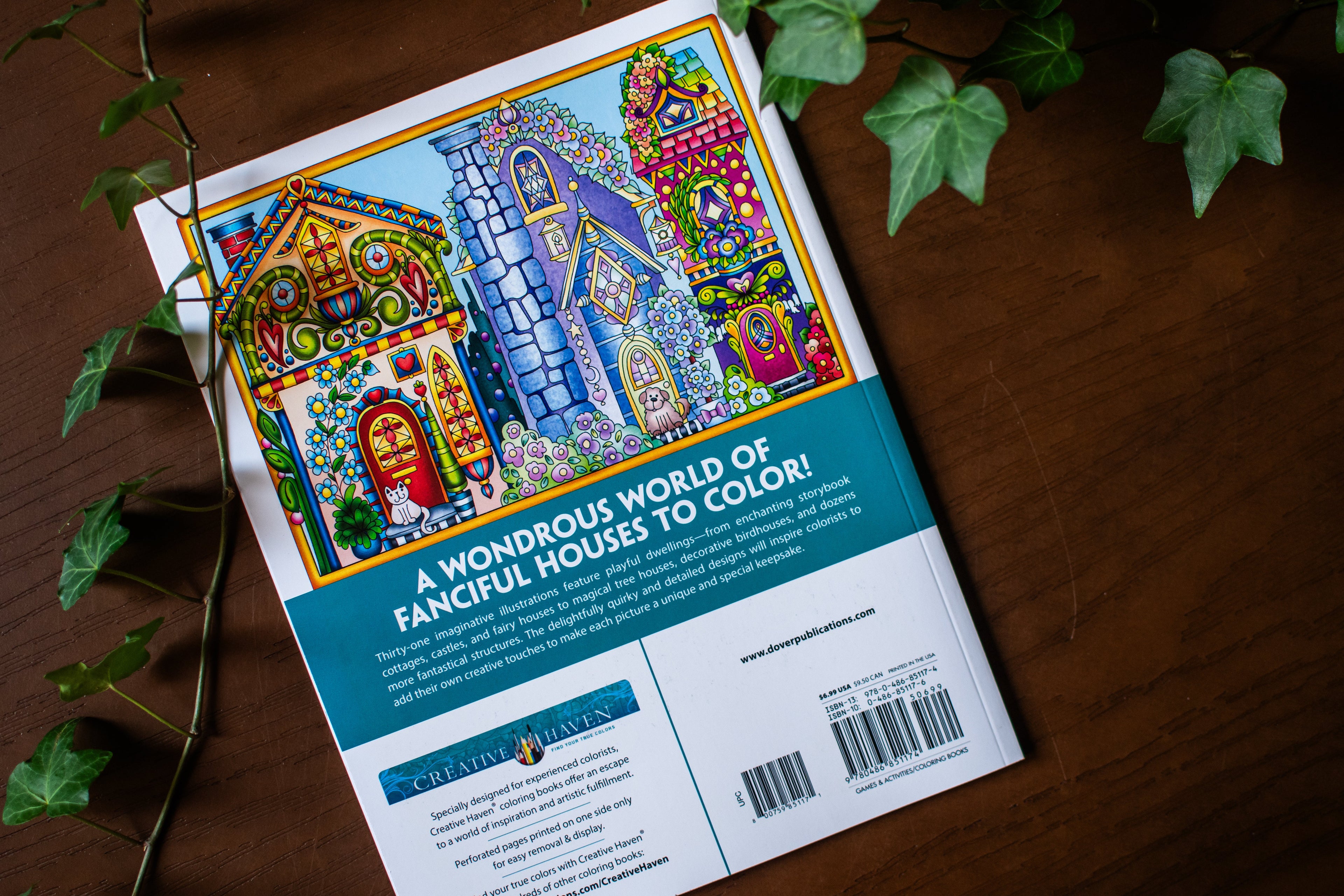 Creative Haven Whimsical Houses Coloring Book (Adult Coloring Books: Art & Design)