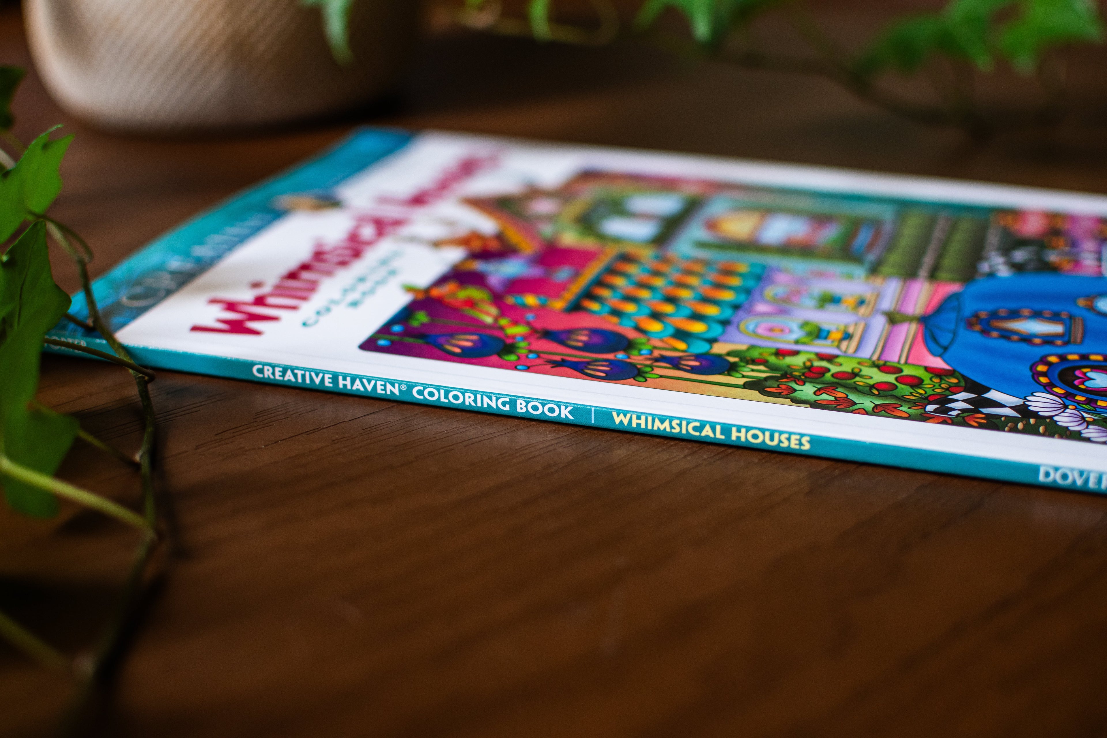 Creative Haven Whimsical Houses Coloring Book (Adult Coloring Books: Art & Design)