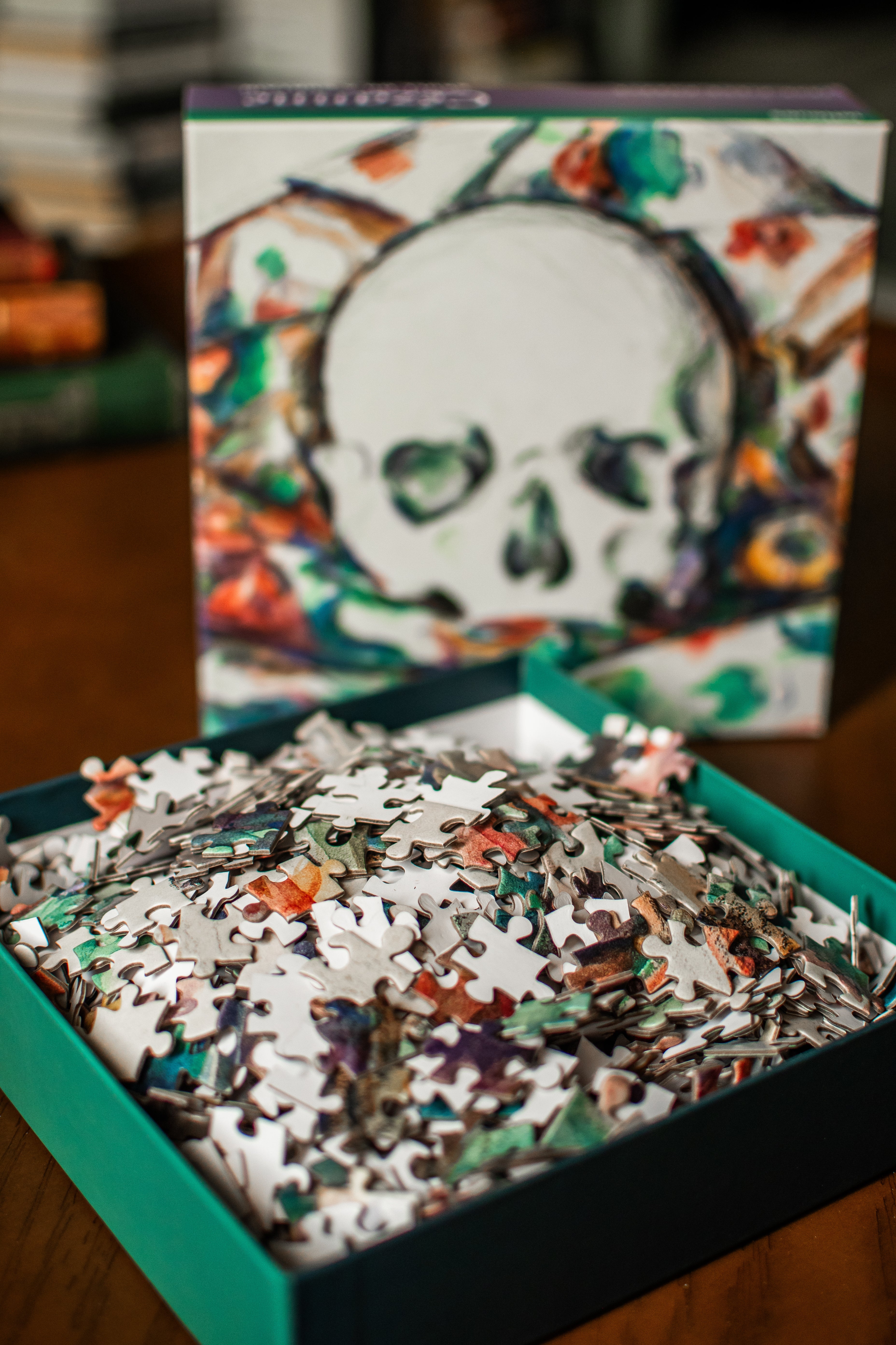 1000-Piece Puzzle: Paul Cezanne, Skull on a Curtain