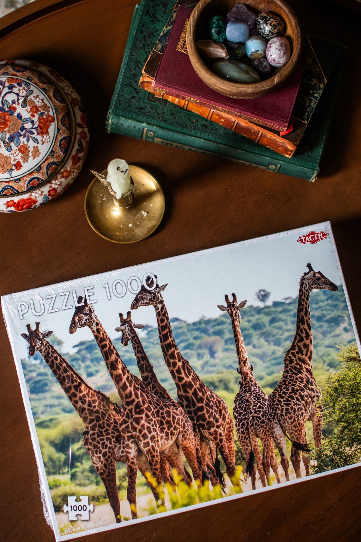 Giraffe Family 1,000-Piece Jigsaw Puzzle