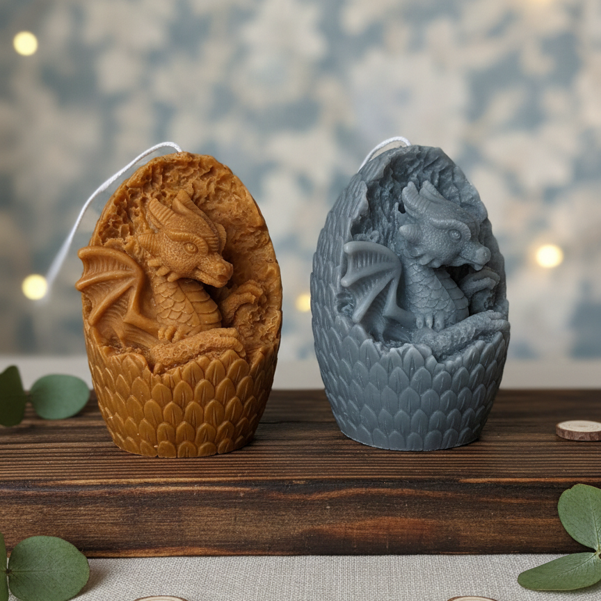 Dragon's Egg Candle | Magical Ambiance