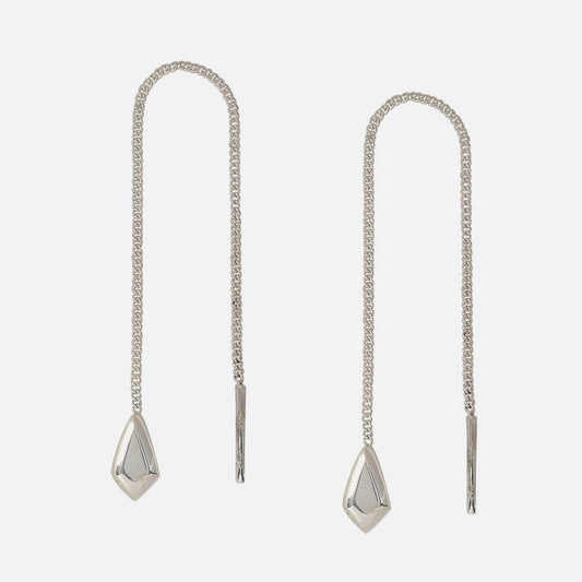 Steadfast Sterling Silver Earrings
