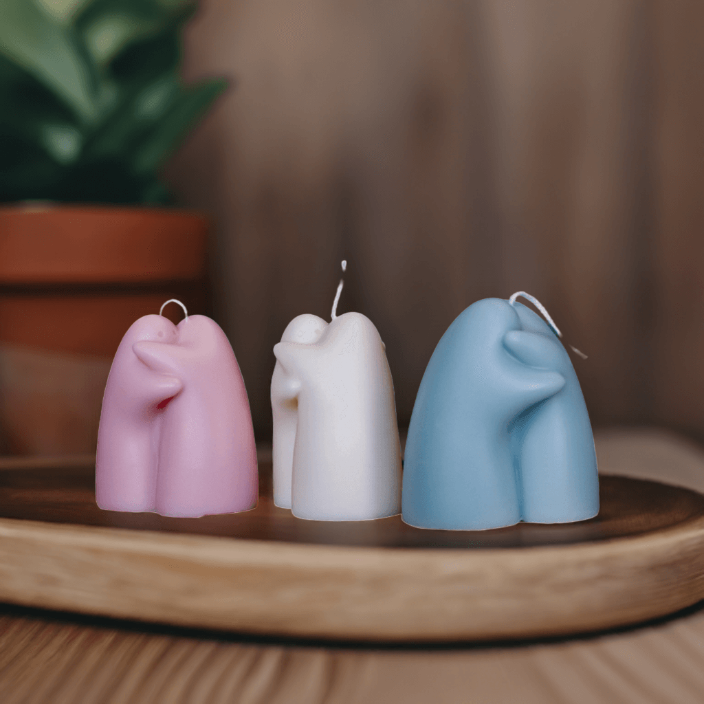 Emotional Support Candle | Sculptural Soy Wax Comfort Gift