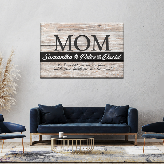You Are the World, Mom Sign