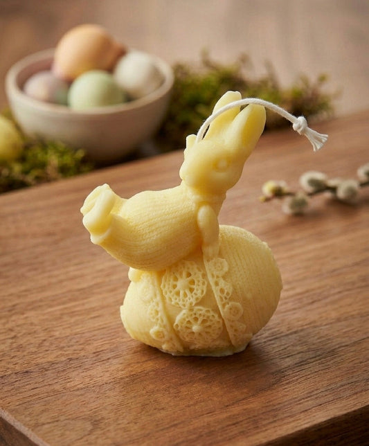 Easter Bunny Egg Candle