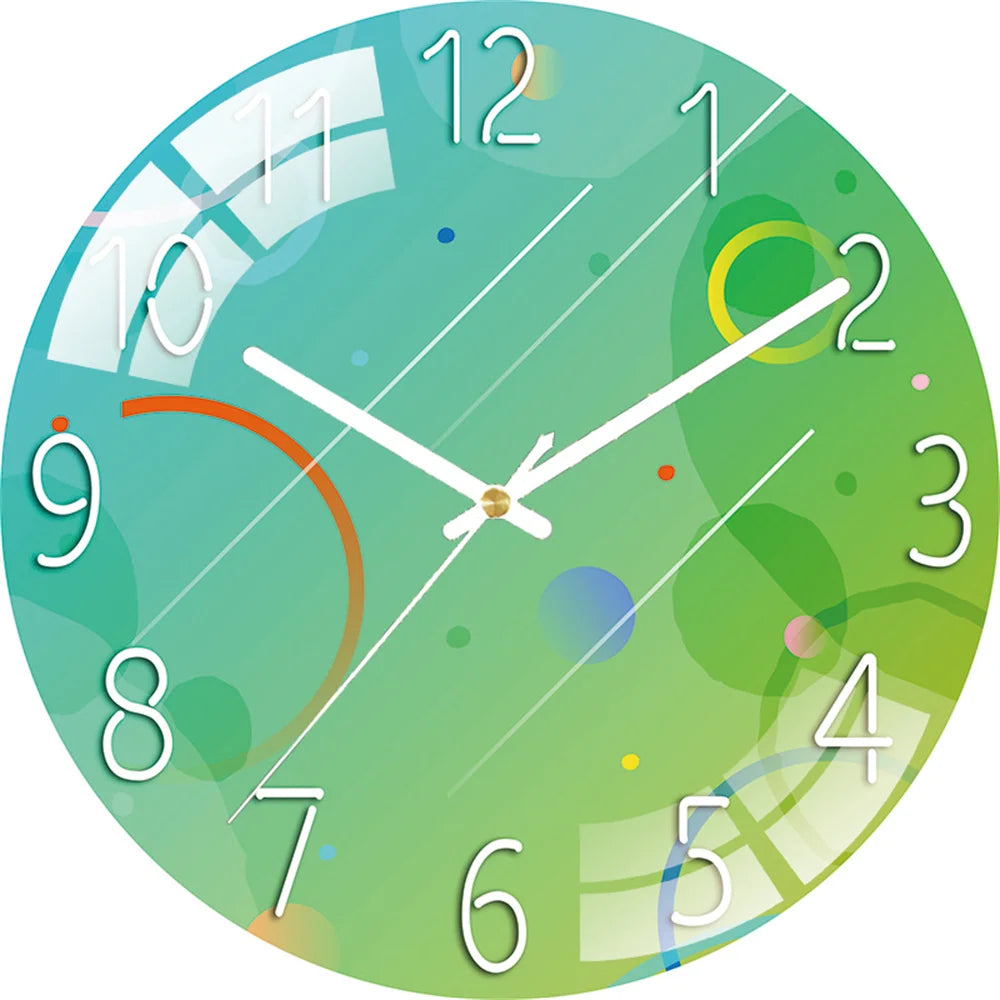 Art Wall Clock Home Decoration Fashion Decoration Silent Quartz Clocks Child Dreaming Whale Art Clock Wall Christmas Gift Family