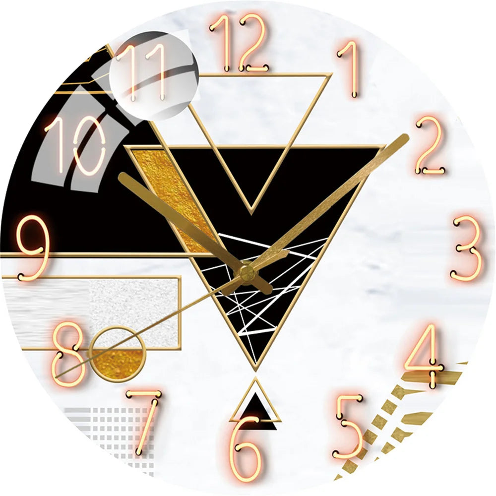 Art Wall Clock Home Decoration Fashion Decoration Silent Quartz Clocks Child Dreaming Whale Art Clock Wall Christmas Gift Family