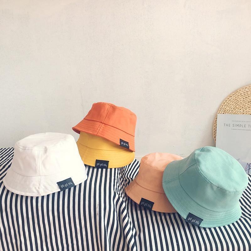Modern Cotton Baby Hats for Kids Boys and Girls Sun Hats Fisherman Hat Beach Caps For Boys and Girls Kids