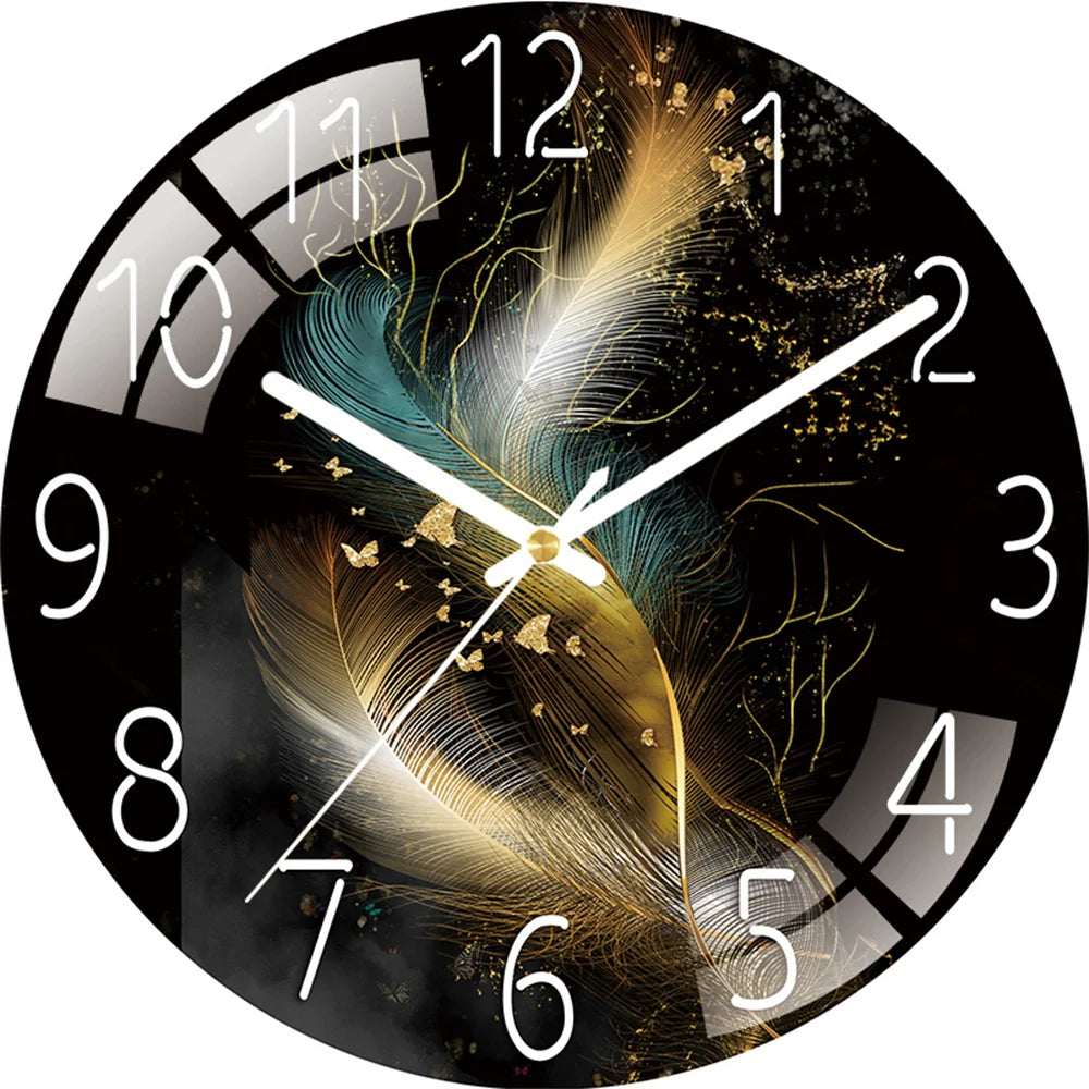 Art Wall Clock Home Decoration Fashion Decoration Silent Quartz Clocks Child Dreaming Whale Art Clock Wall Christmas Gift Family
