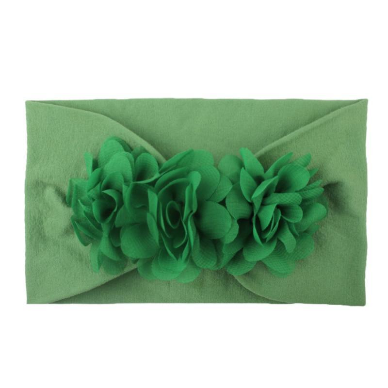 Lace Flower Baby Headbands For Girls Elastic Head Wraps Head Band Hair Accessories Bow For Girls Kids