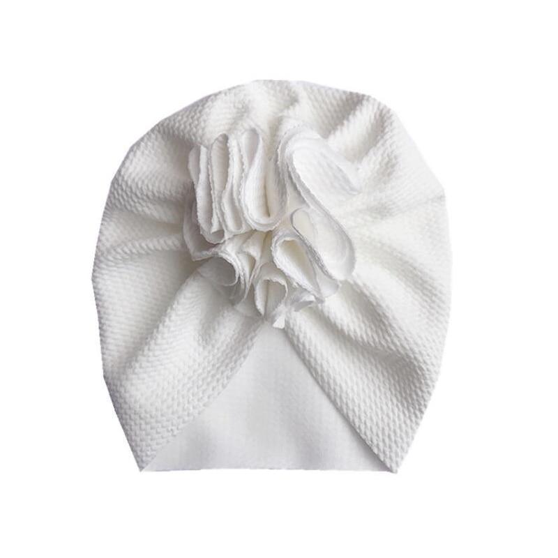 Modern New Lovely Flower Baby Girl Hat Turban Newborn Baby Cap Bonnet Kids Hat For Girls Baby In Trend Design