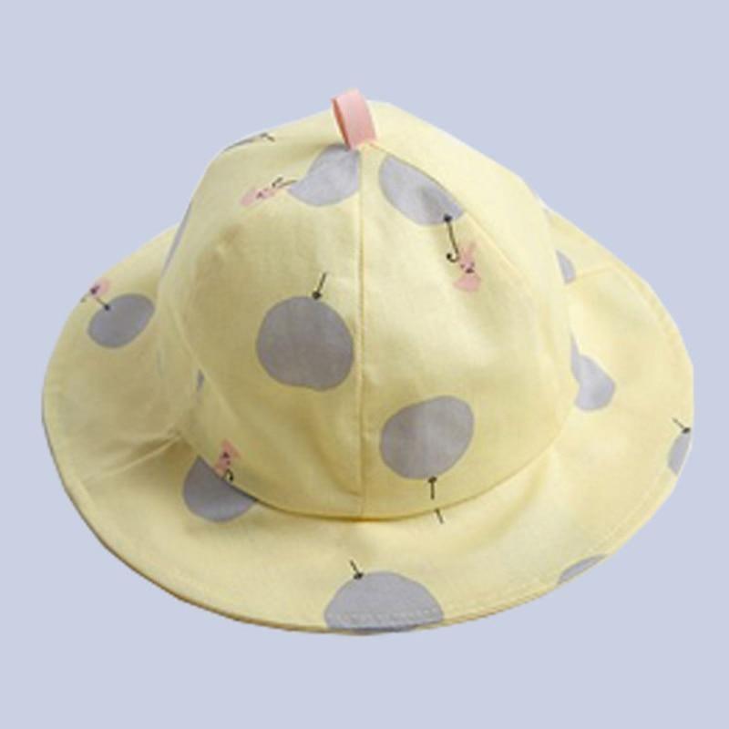 Baby Sun Hat Heart Print Baby Boy/Girl Hat Outdoor Kids Bucket Hat Children Hat Baby Beach Caps Beanie For Girls