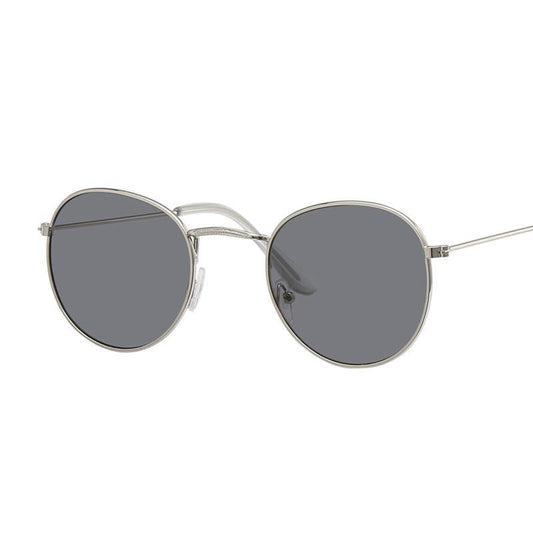 Luxury New Brand Designer Vintage Oval Sunglasses For Women and Ladies Retro Clear Lens Eyewear Round Sunglasses   Oculos De Sol