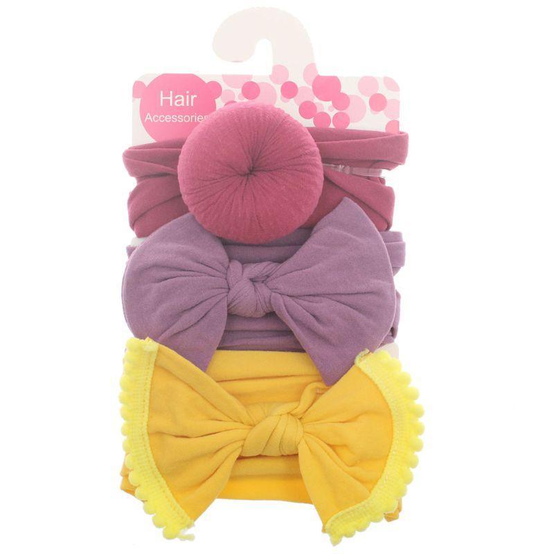 Nylon Baby Headband Bow Headbands For Cute Kids Girls Hair Girls Turban Hairband Children Bow