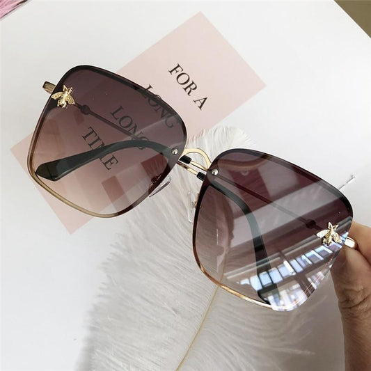 Popular brand  Oversize Square Sunglasses For Women and Ladies  Luxury Driving Superstar  Designer Sunglasses With Shades and Gradient Glasses With  UV400 Protection