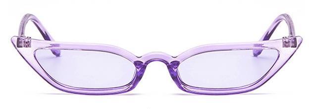 New Women Cateye Vintage Small Sunglasses Brand Designer Retro  Female Lady Eyeglass Cat Eye In Vintage Old Style