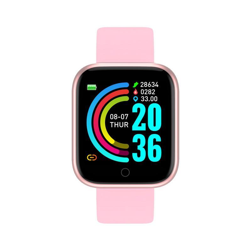 Elegant Popular Smart Watch For Women and Men D20 Pro Men Smartwatch for IOS and Android Sistems With Heart Rate Monitor Blood Pressure Sports Tracker Wristband