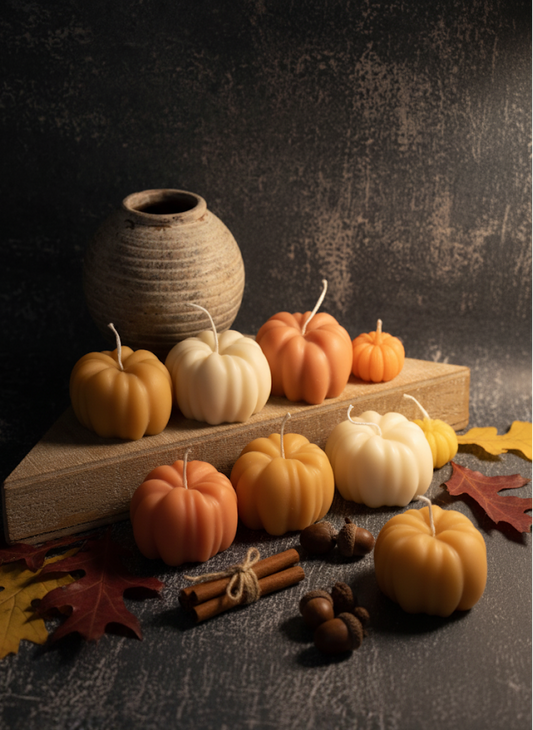Autumn Pumpkin Candle | Hand-Poured Soy Wax