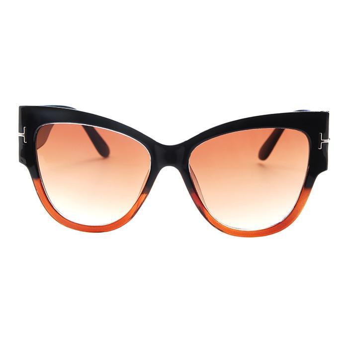 New Luxury Polarized Elegant Sunglasses for Women and Lady Luxury Designer Fashion  Cat Eye Style Oversized Sunglasses Gradient Sunglasses With UV400 Protection
