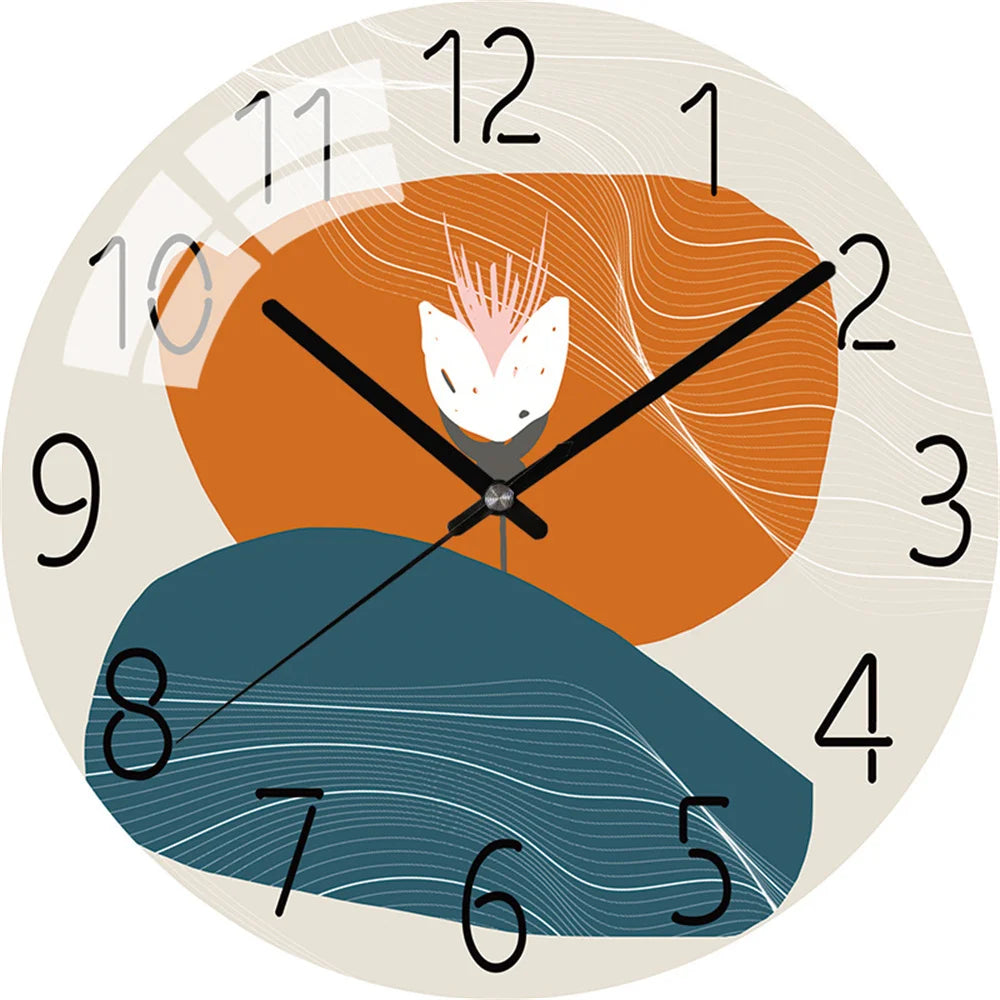 Art Wall Clock Home Decoration Fashion Decoration Silent Quartz Clocks Child Dreaming Whale Art Clock Wall Christmas Gift Family