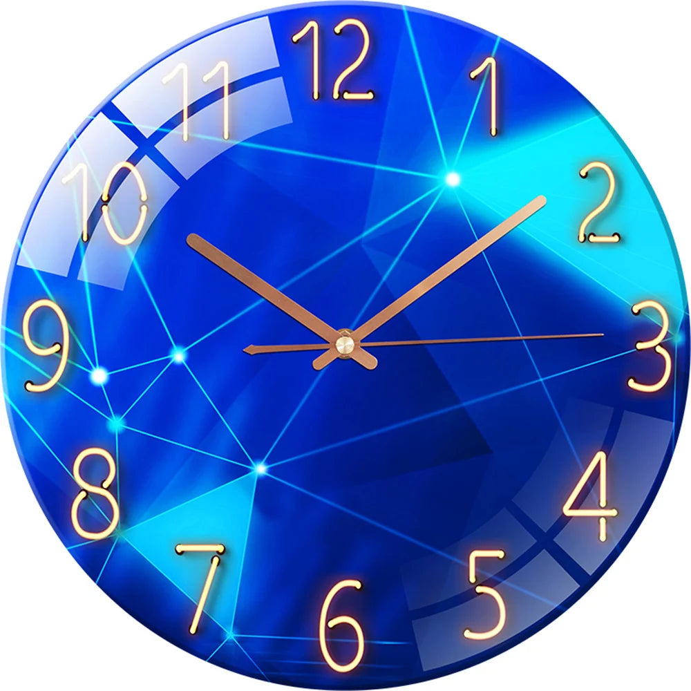 Art Wall Clock Home Decoration Fashion Decoration Silent Quartz Clocks Child Dreaming Whale Art Clock Wall Christmas Gift Family